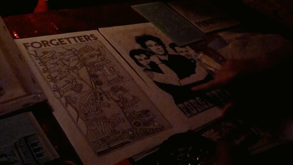 forgetters flyer Berlin 2011, art by Caroline Paquita