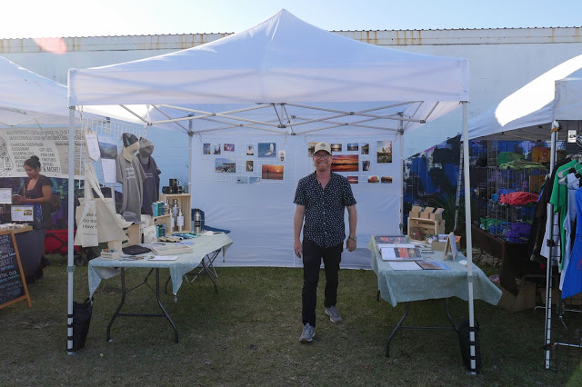 Scott at Happier Place market