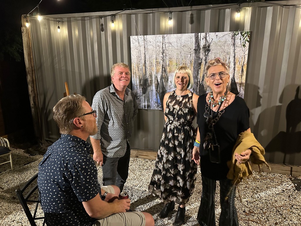 Scott Solary, Jeff Danner, Luci Westphal, Joy Rose at 4 Gats Gallery