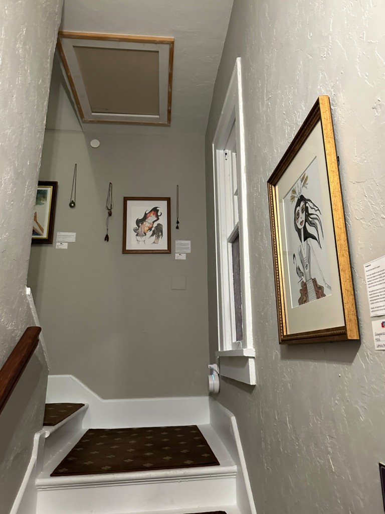 Rituales art series by Letisia Cruz at the Kenwood Gables Boutique Bed & Breakfast, Historic Kenwood, St. Petersburg