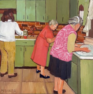 Margaret Baker painting