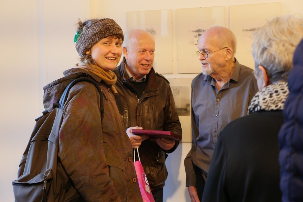 Paulina from the Werkhaus, Mathias from always, and my Papa