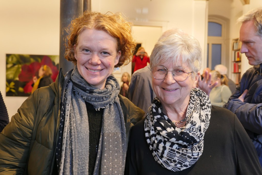 My cousin Fenja and my mom, Maria Westphal