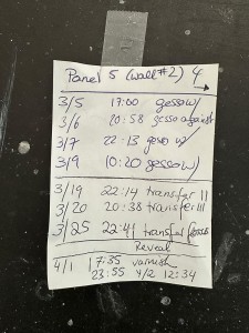 gesso transfer medium schedule, wait time