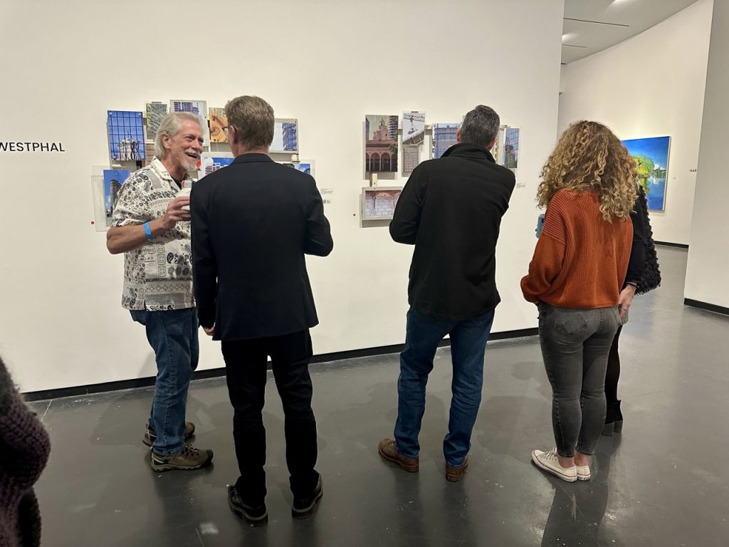 Friends gathered at 2024 Arts Annual exhibit