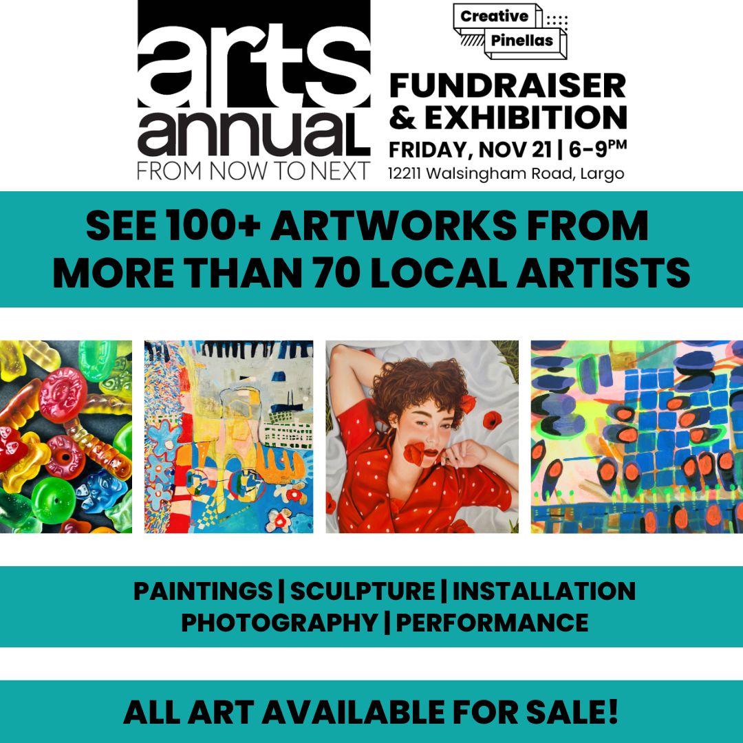 Creative Pinellas Arts Annual Flyer