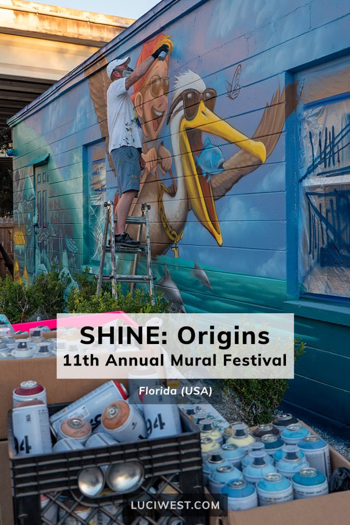 Shine Mural Festival 2025, Shine Origins, St. Petersburg, Florida, street art , Derek Donnelly