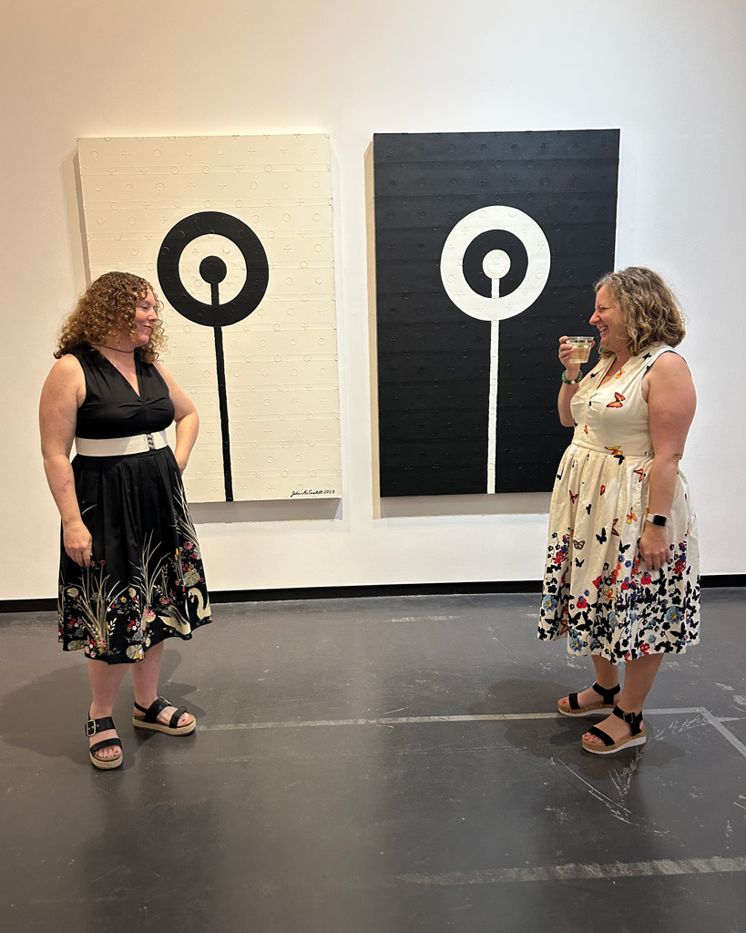 matching outfits, art