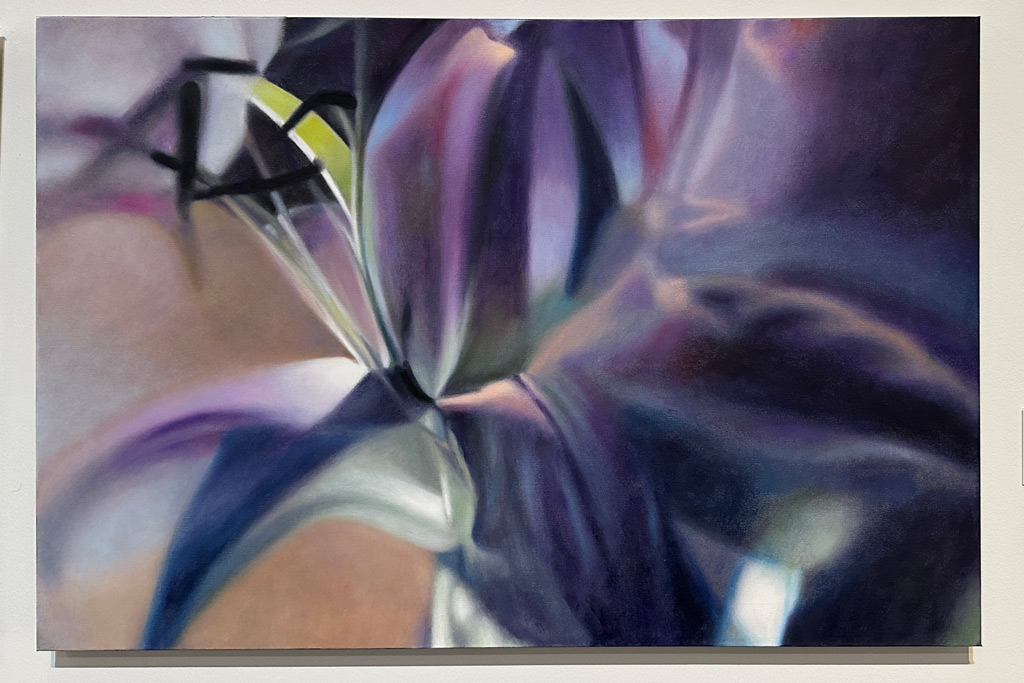 lily painting by Jane Bunker